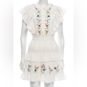 LoveShackFancy Embroidered Dress